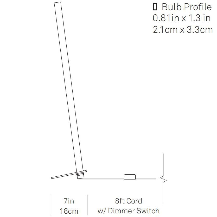 3ft Table Torch Stickbulb Table Lights USA & Canada