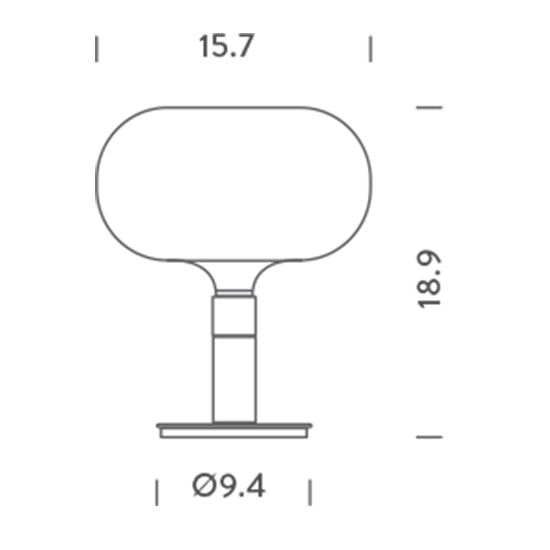 AM1N Table Dimensions