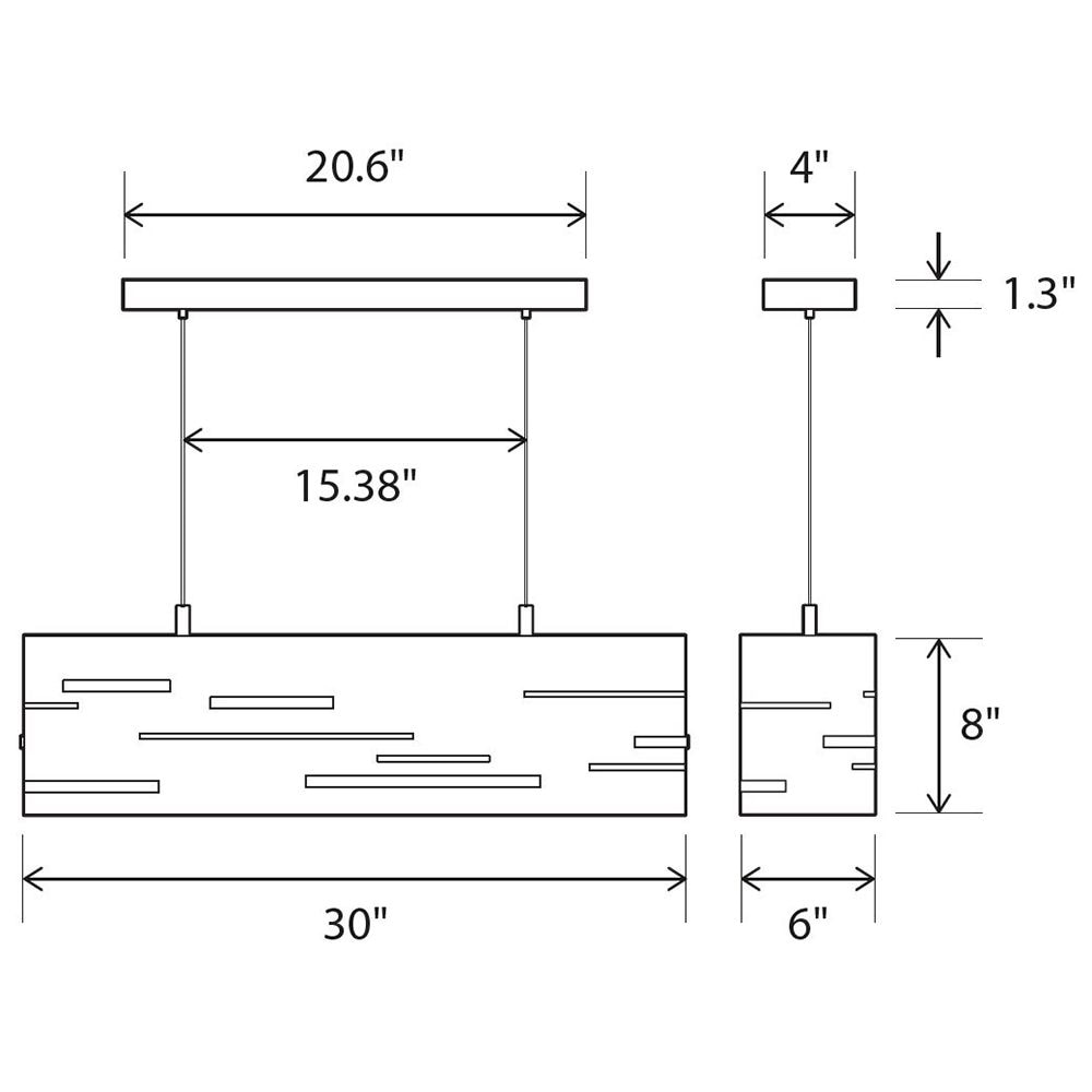 Aeris Suspension Dimensions