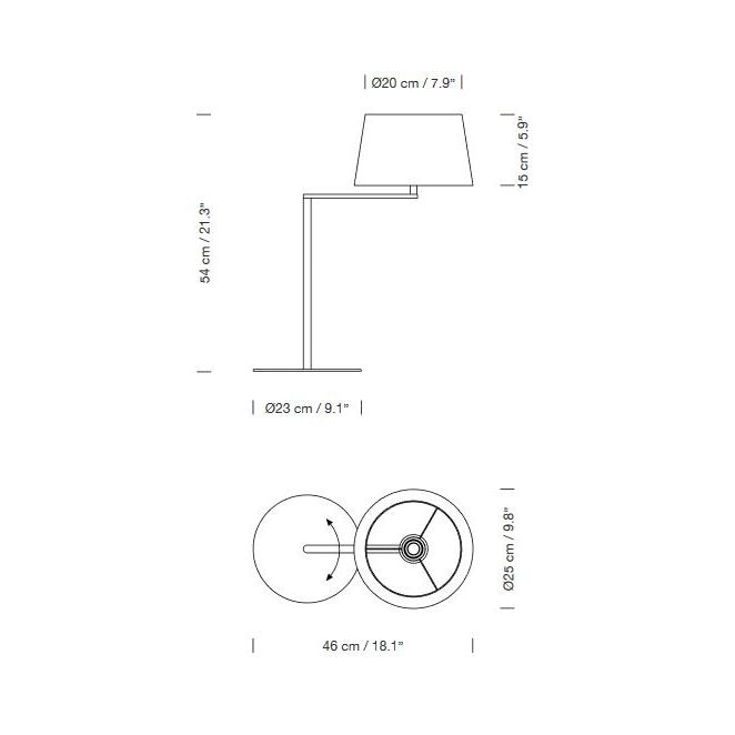 Americana Table Dimensions