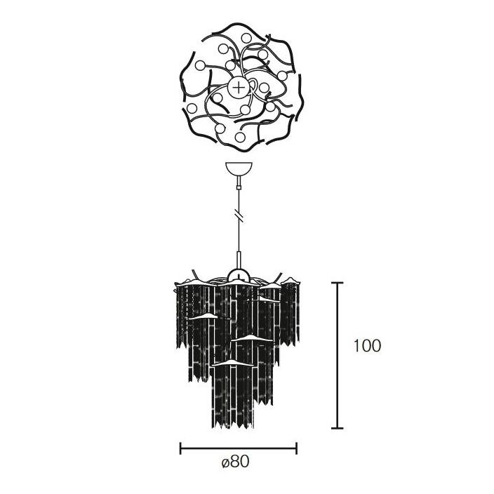 Arthur Suspension Conical Dimensions