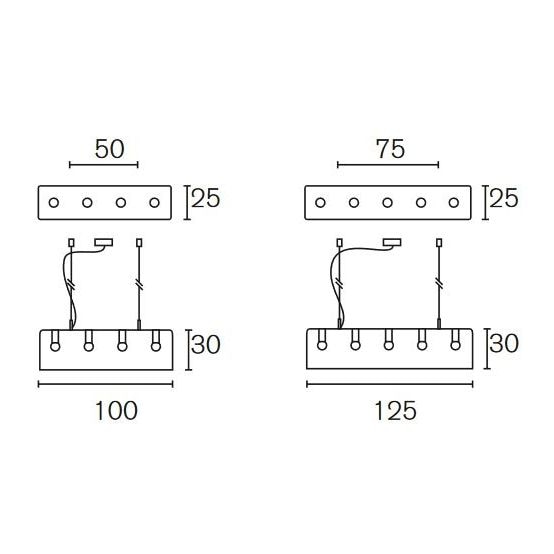 Hollywood Suspension Long Dimensions