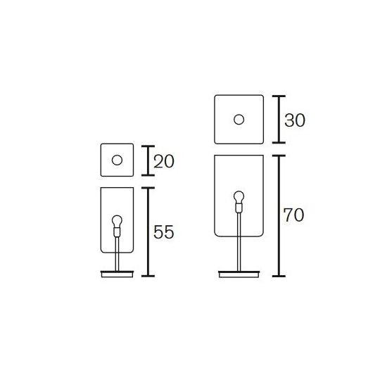 Hollywood Table Block Dimensions