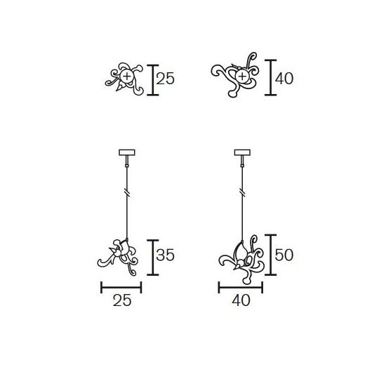 Kelp Suspension Element Dimensions