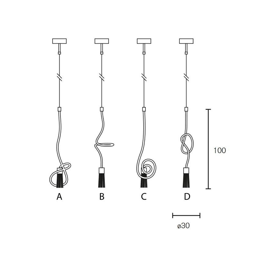 Sultans of Swing Suspension Element Dimensions