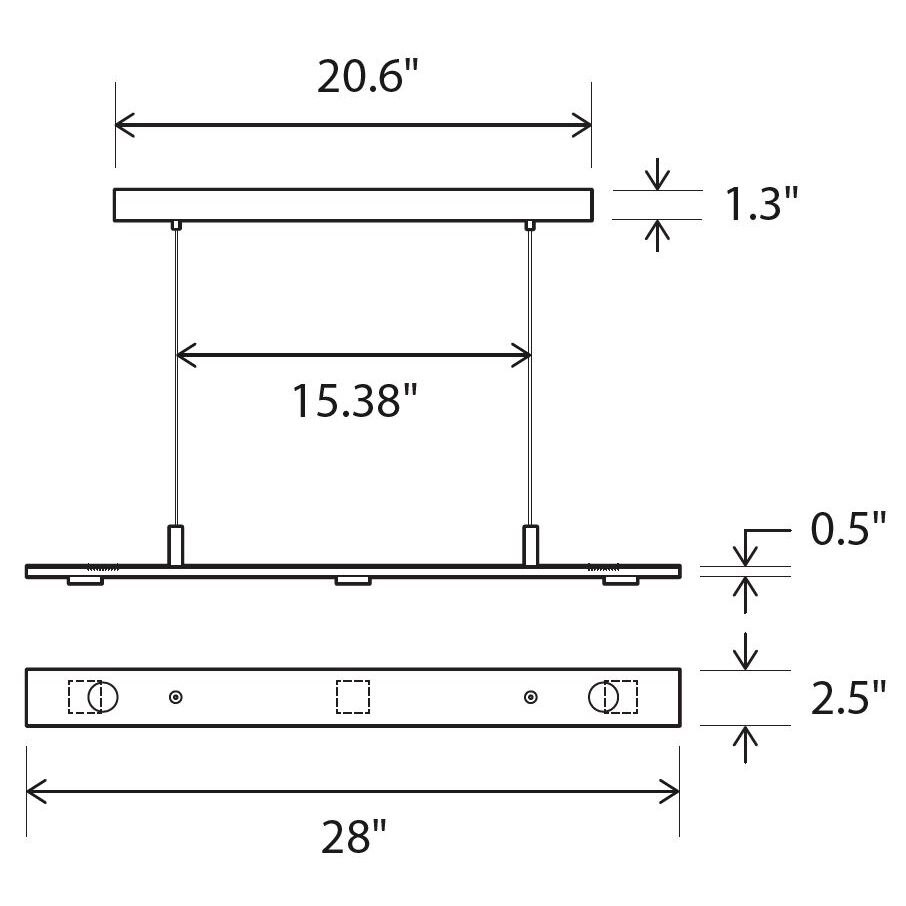 Brevis Suspension Dimensions