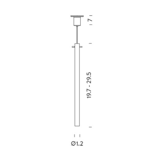 Canna Nuda Suspension Dimensions