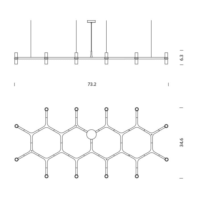 Crown Plana Major Suspension Dimensions