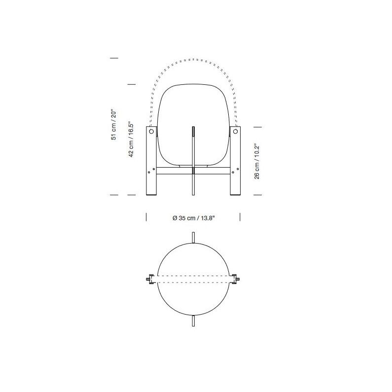 Cesta Metalica Table Dimensions