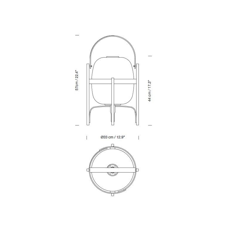 Cesta Table Dimensions