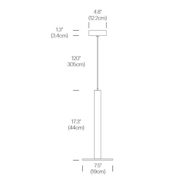 Cielo XL Suspension Dimensions
