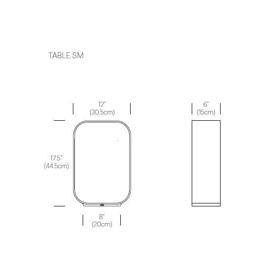 Contour Table Dimensions