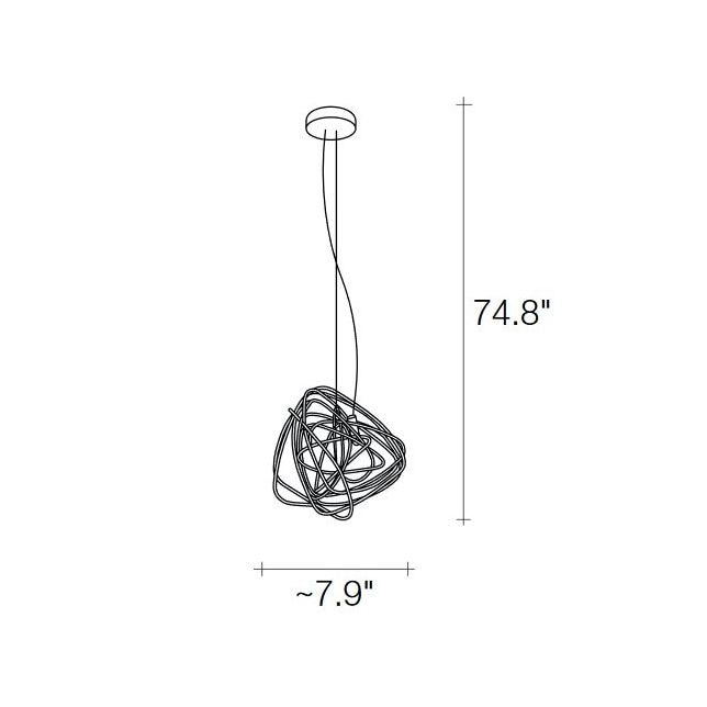 Doodle Suspension Dimensions