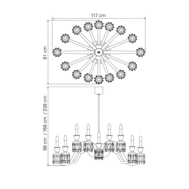 Ellipse Suspension Dimensions