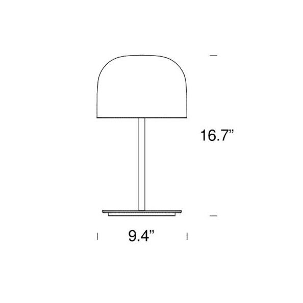 Equatore Table Dimensions