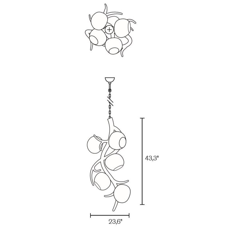 Ersa Suspension Vertical Dimensions