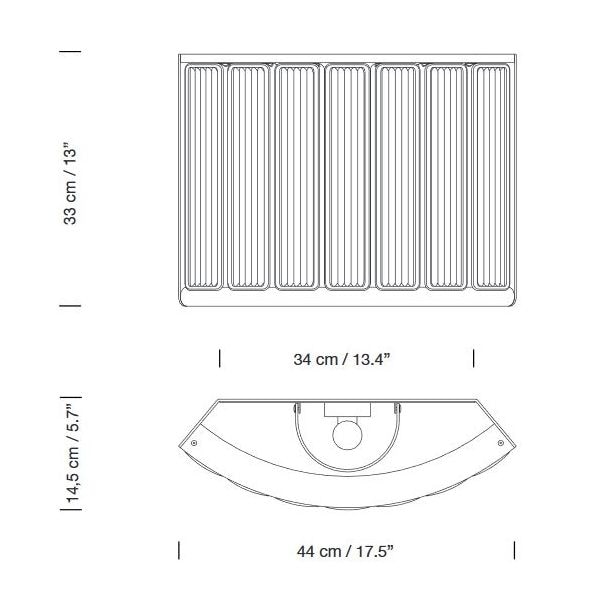 Estadio Wall Dimensions