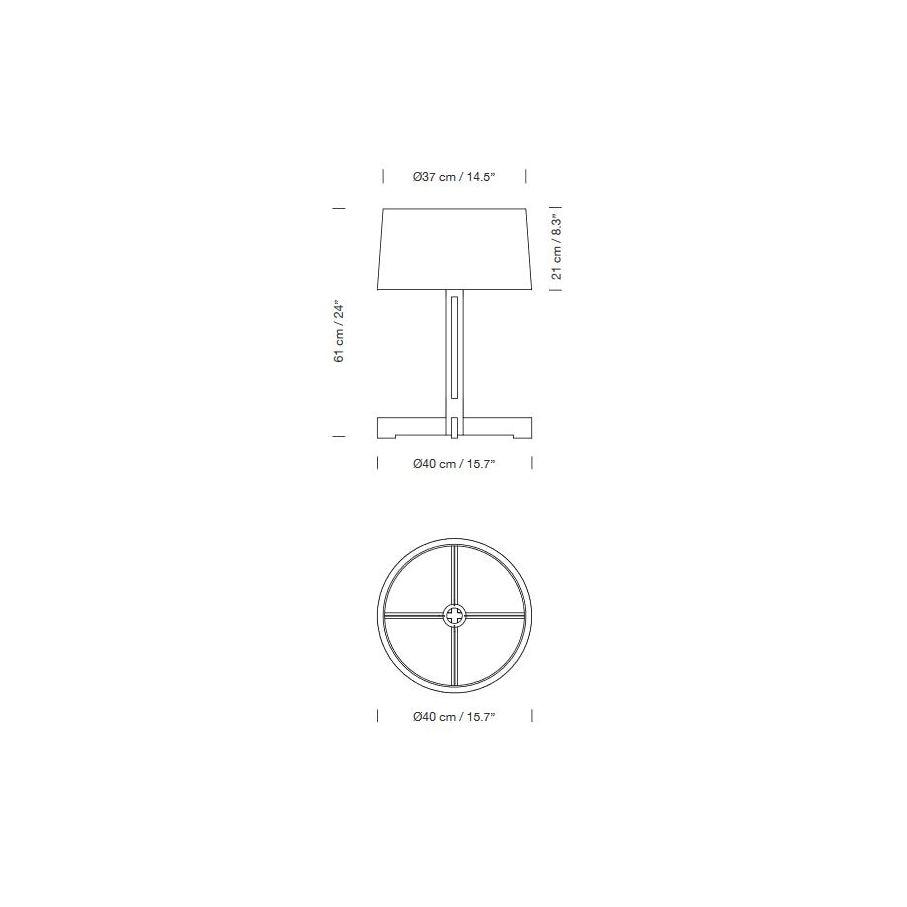 FAD Table Dimensions