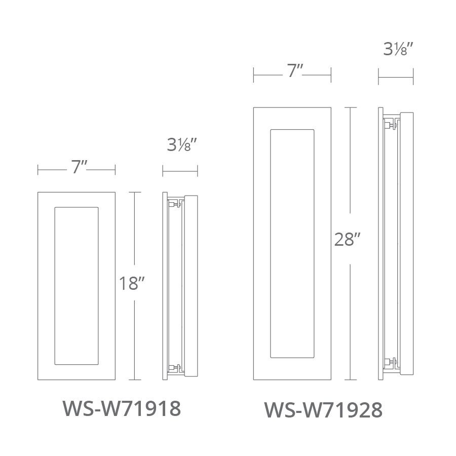 Frost Outdoor Wall Dimensions
