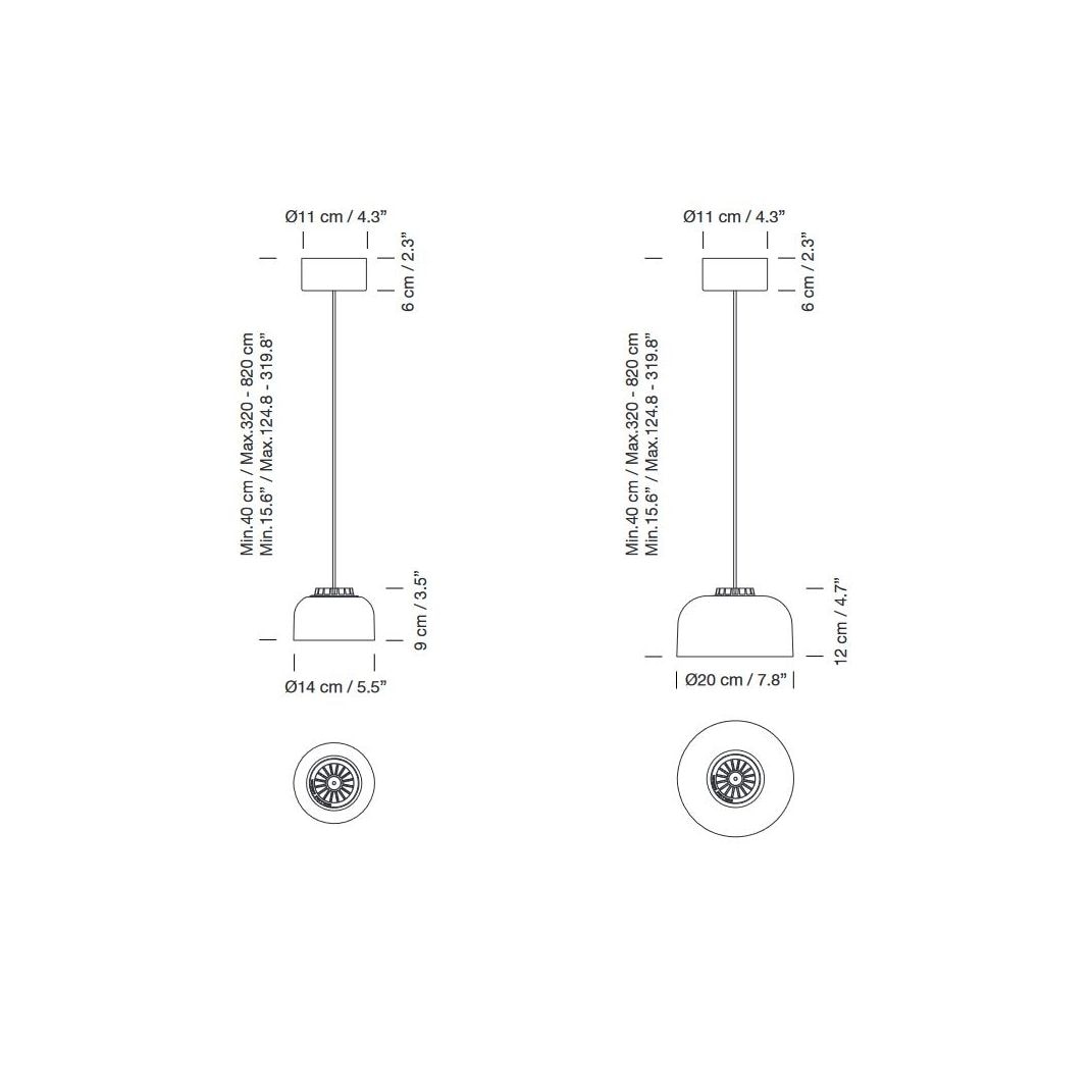 HeadHat Bowl Suspension Dimensions