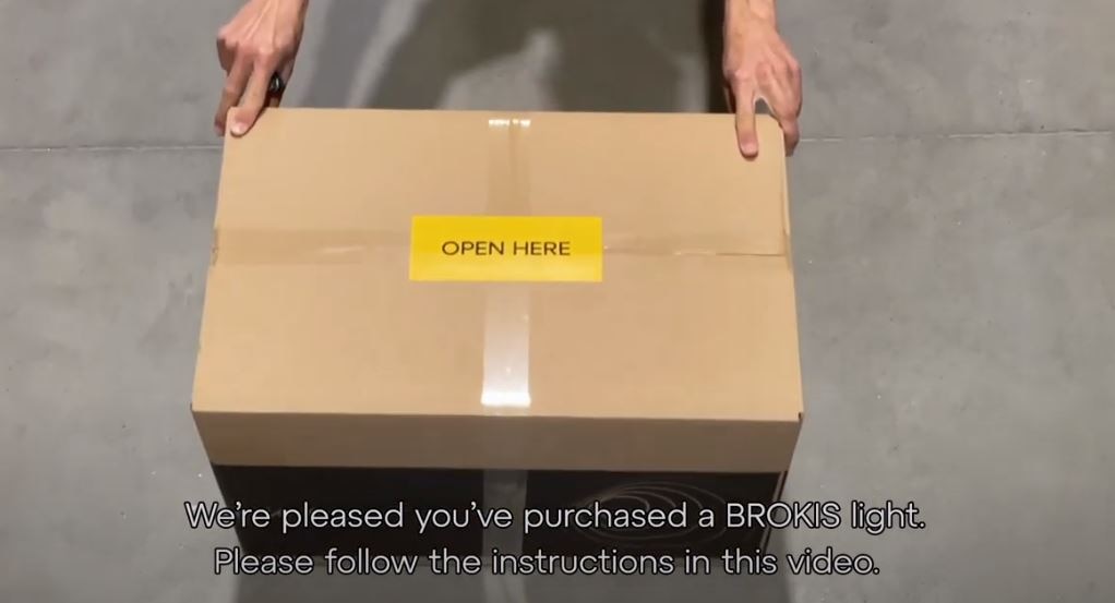 How to Unbox Your Brokis Luminaire