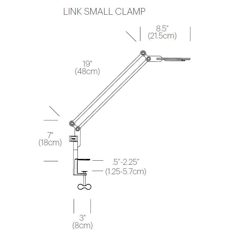 Link Clamp Table Dimensions