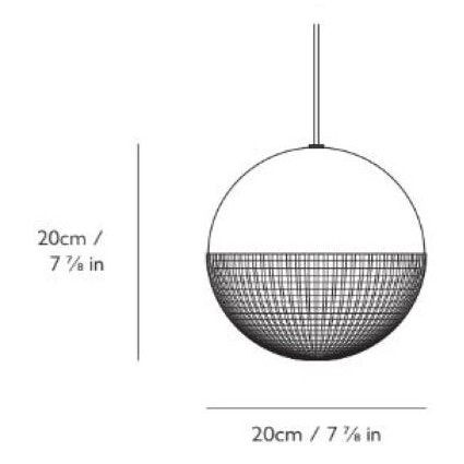 Little Lens Flair Suspension Dimensions