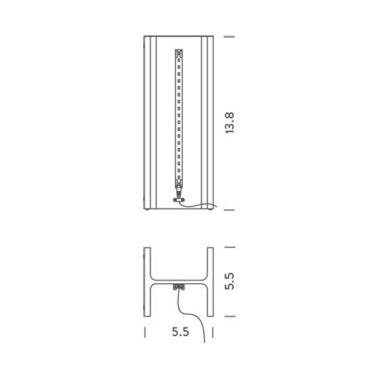 Mais Plus Que Cela Je Ne Peux Pas Indoor/Outdoor Floor Dimensions