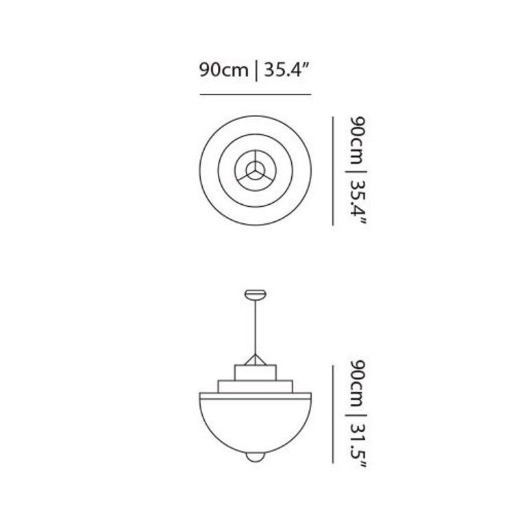 Meshmatics Chandelier Suspension Dimensions