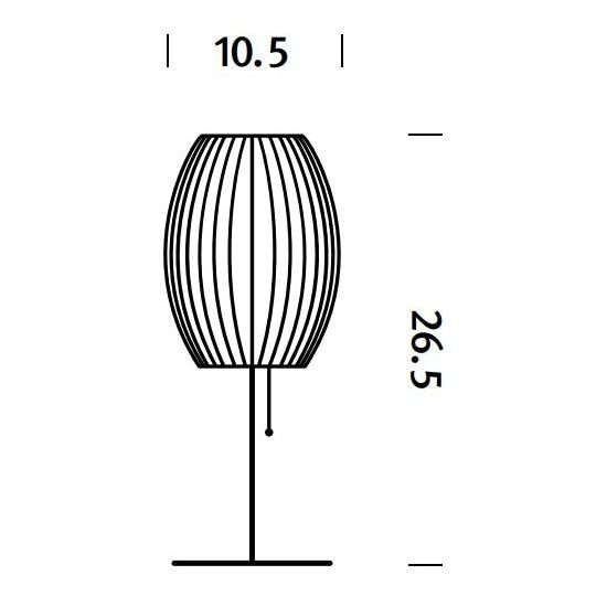 Nelson Lotus Cigar Table Dimensions