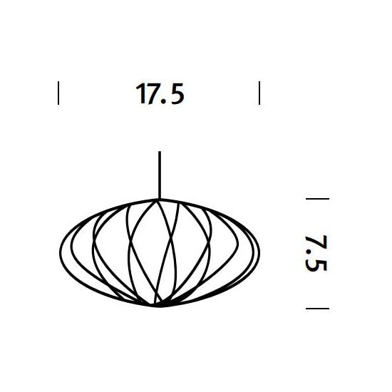 Nelson Crisscross Bubble Saucer Suspension - Herman Miller