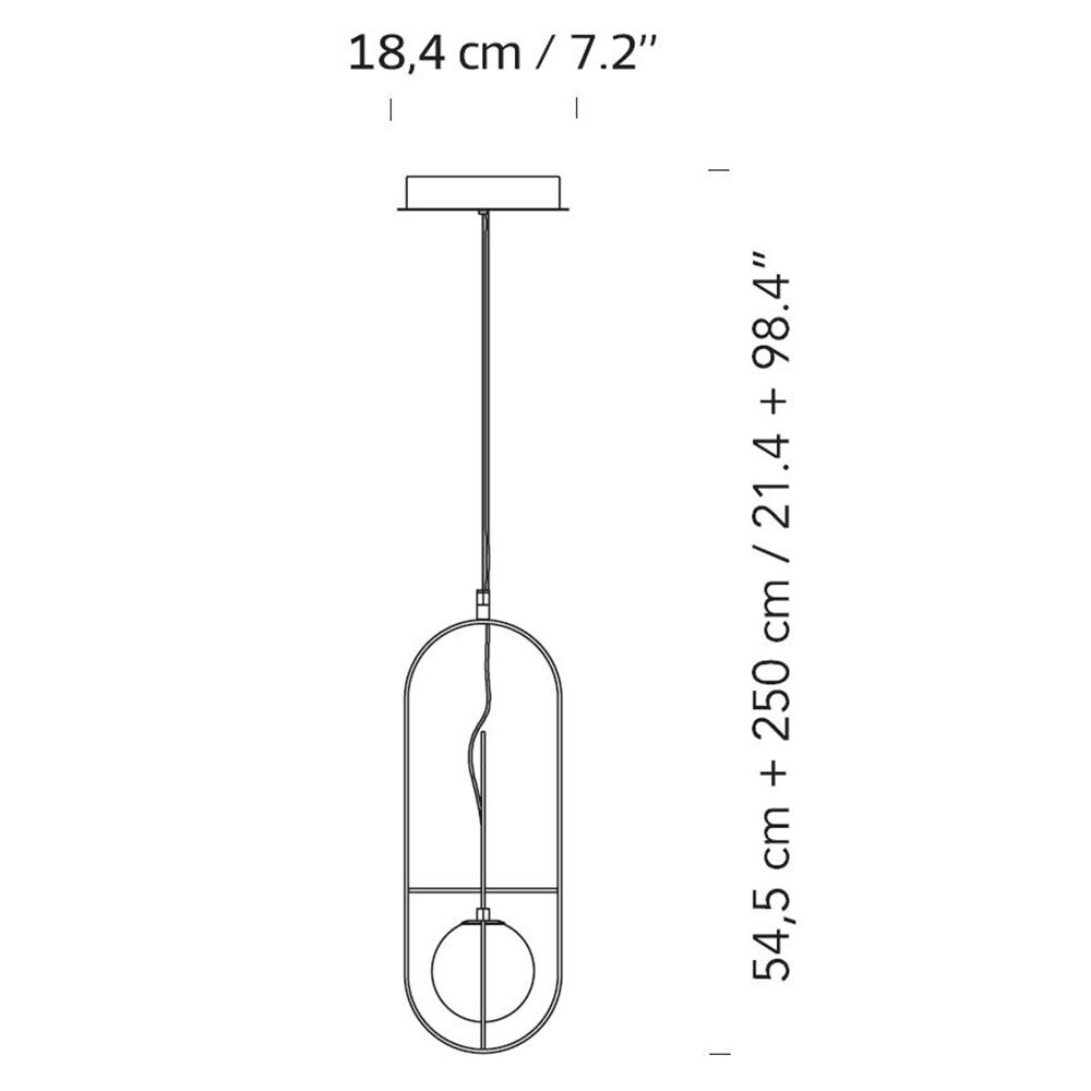 Setareh Suspension Dimensions