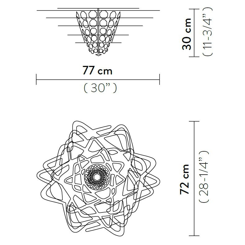 Aurora Large Ceiling Dimensions