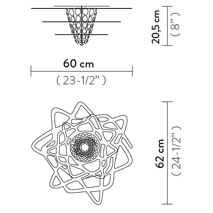 Aurora Mini Ceiling Dimensions