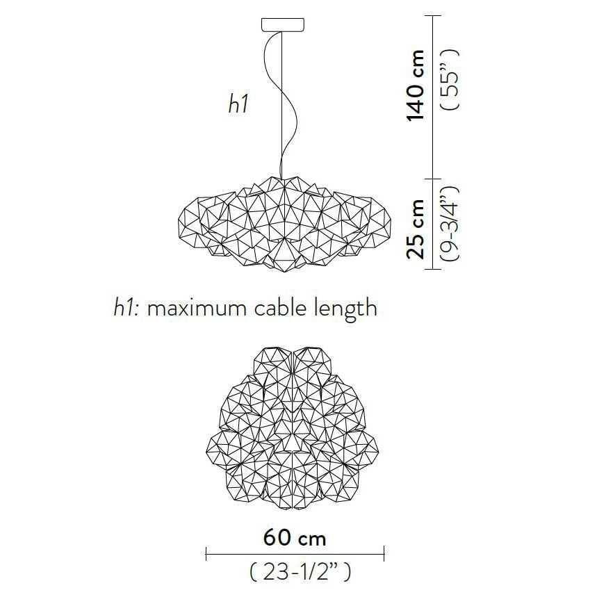 Drusa Suspension Dimensions