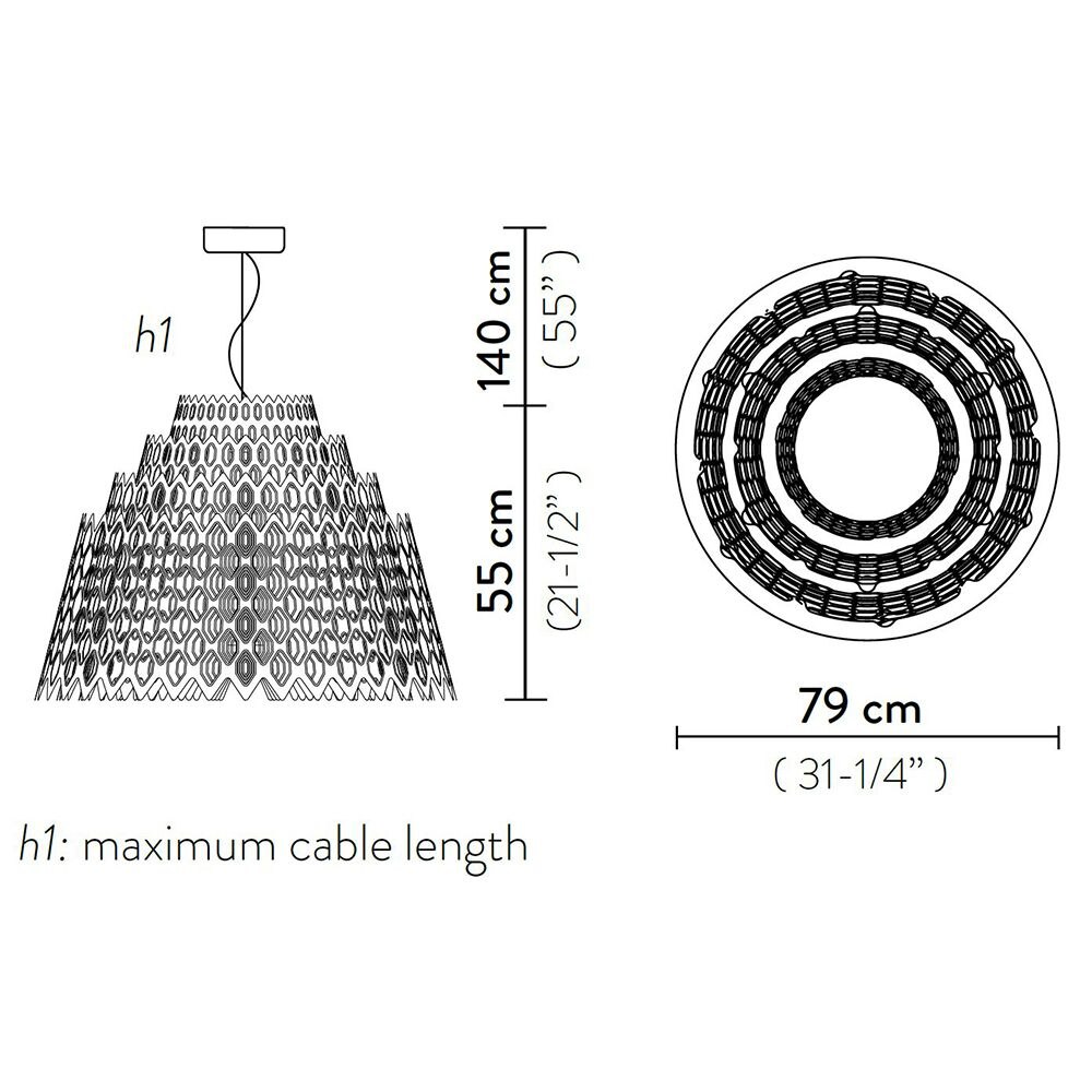 Half Charlotte Suspension Dimensions