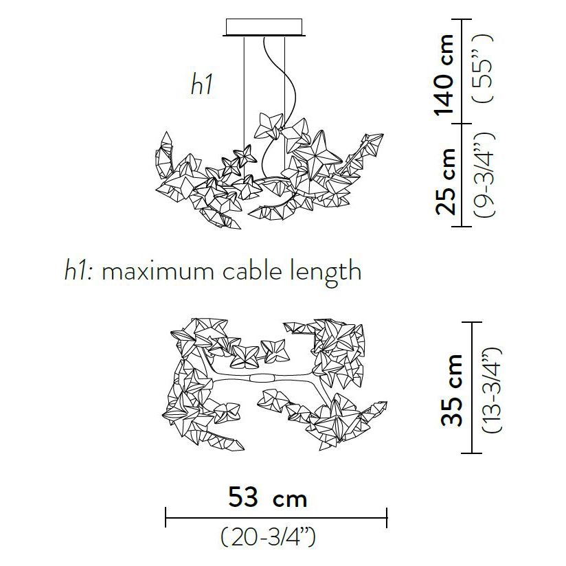 Hanami Suspension Dimensions