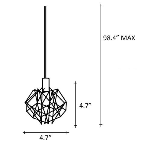 Etoile Sphere Suspension Dimensions