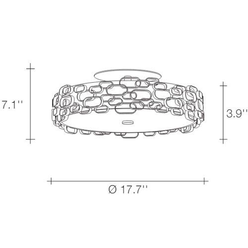 Glamour Ceiling Dimensions