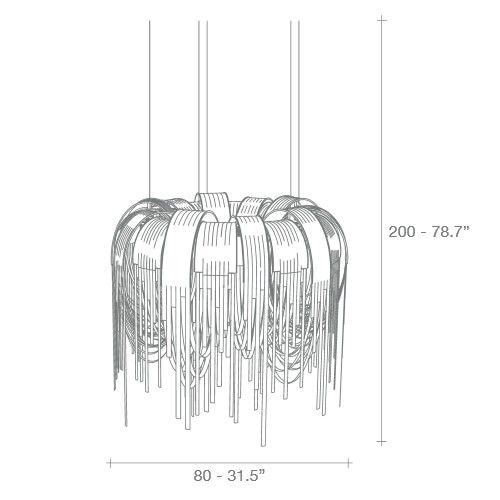 Volver Round Suspension Dimensions