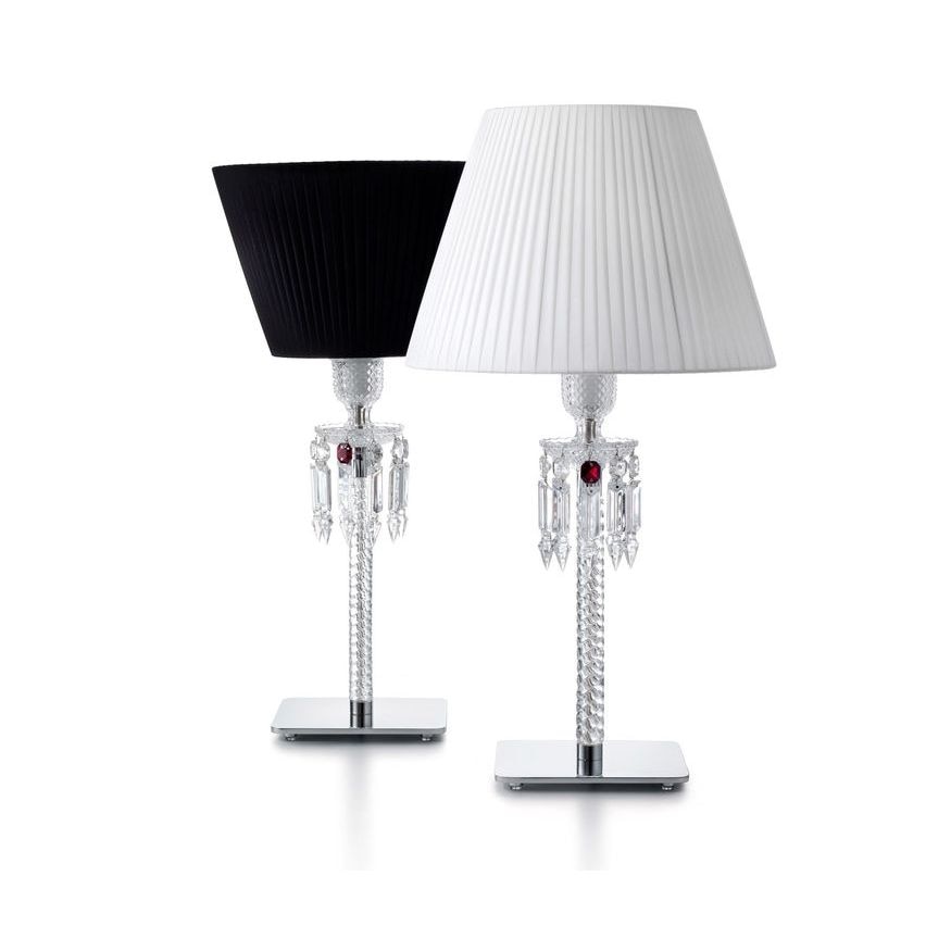 Torch Table White Shade - Baccarat | Table Lights - USA & Canada