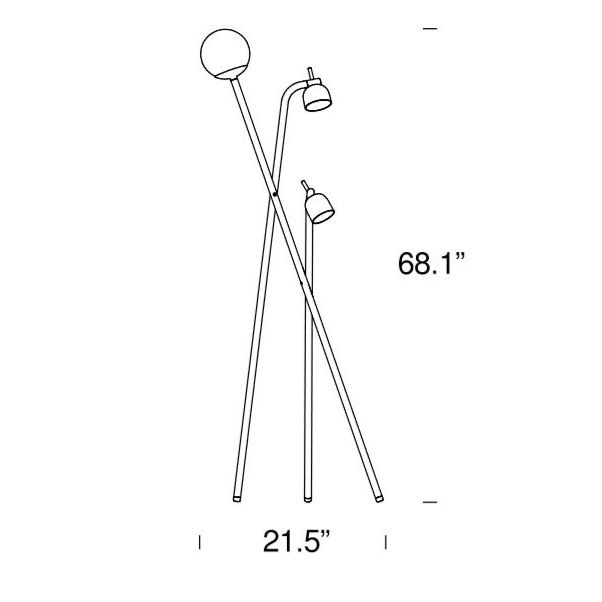 Tripod Floor Dimensions