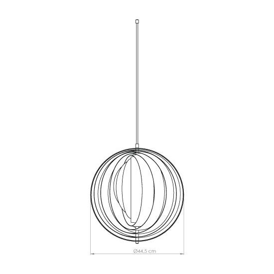 Moon Large Suspension Dimensions