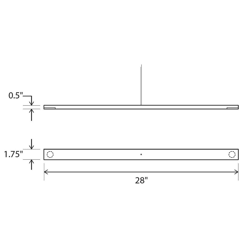 Virga Suspension Dimensions