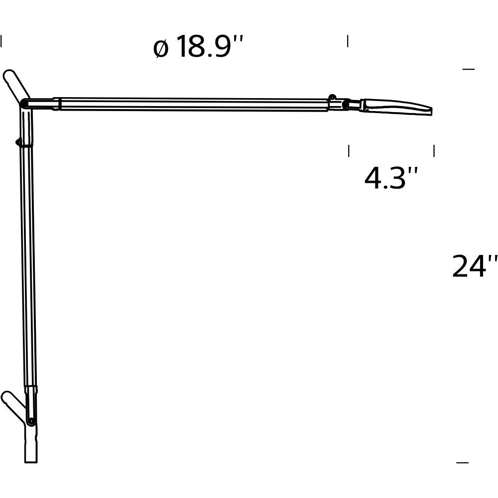 Volee Table Body Dimensions