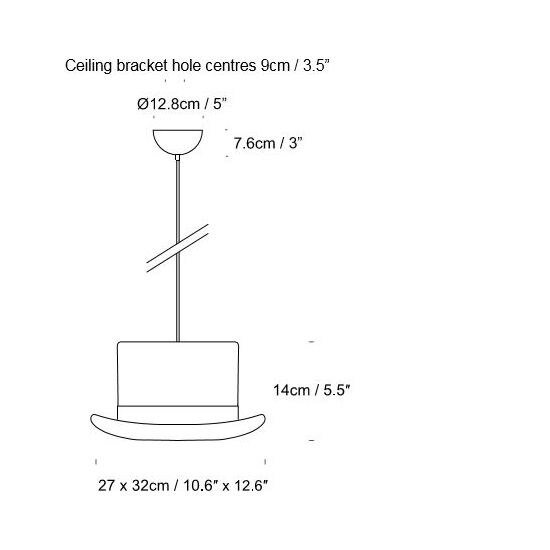Wooster Suspension Dimensions