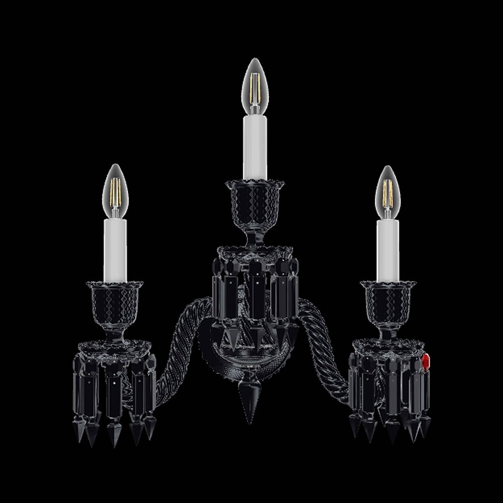 Zenith Noir Wall - Baccarat | Wall Sconces - USA & Canada