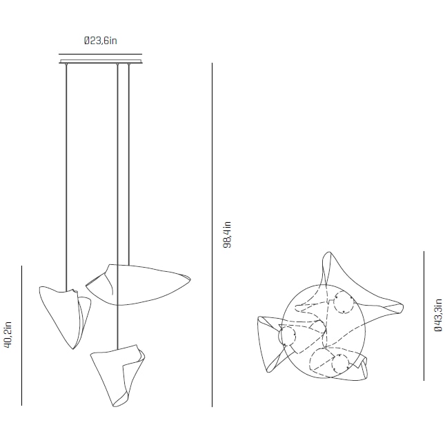 Ballet Composition Suspension Dimensions