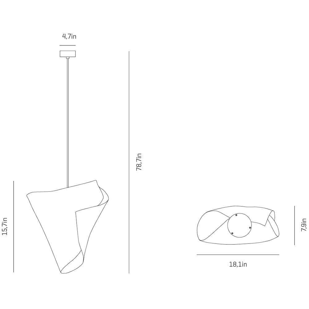 Ballet Releve Suspension Dimensions