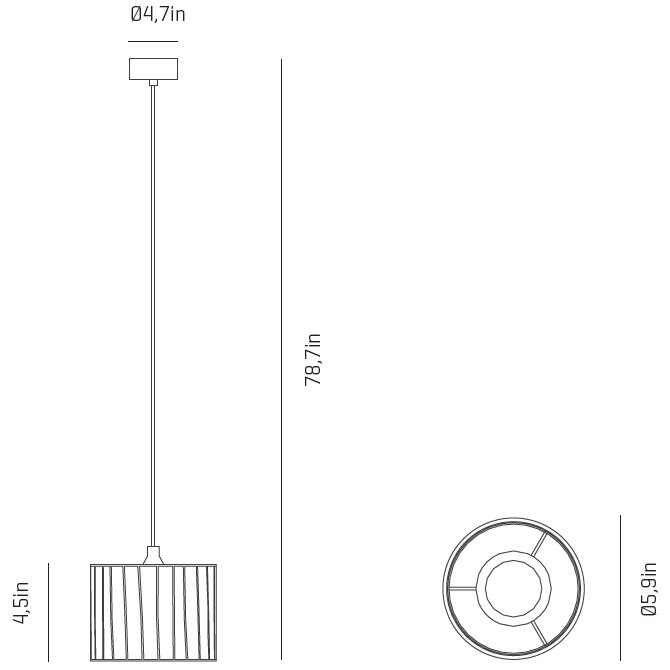 Curvas Small Suspension Dimensions